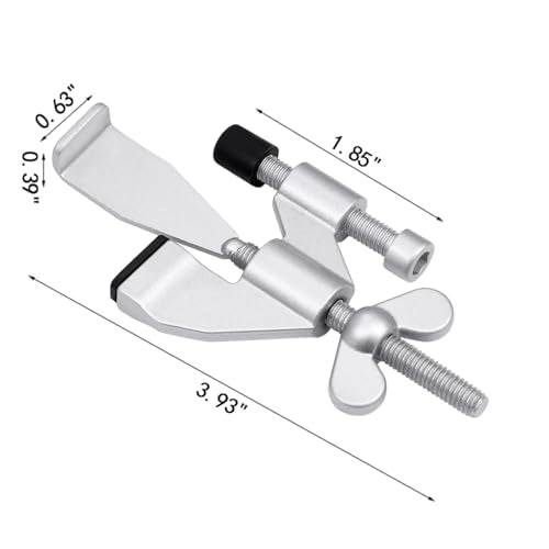 Silvery Adjustable Heavy Duty Portable Door Lock,No Drill - color: Silvery