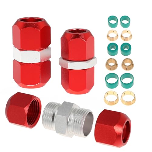 Air Conditioning Repair Splice for Dorman 800-640 800-641 800-642 5/8 inch 3/8 inch 1/2 inch Line Splice A/C Line Splice Repair Tools Connector Kit - size: Line-64012
