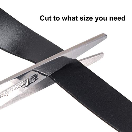 uxcell Sealing Foam Tape 10mm Wide 5mm Thick 3 M/9.8ft Long, Self Adhesive Weather Strip for Window Door Insulation, Pack of 2 - size: 10mmx5mmx3m