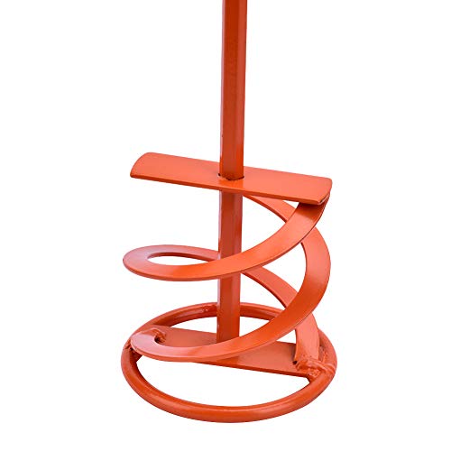 Paint & Mortar Mixer, 16" L, 3" Dia (Orange#02) - color: Orange#02