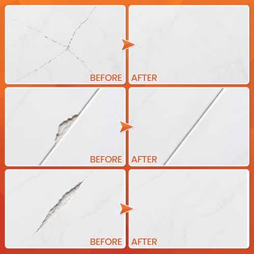 Tile Repair Kit Pure White, Floor Ceramic & Porcelain Tile Chip Repair Kit - color: No.12 Pure White