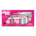 Stardrops - The Pink Stuff - The Miracle Scrubber Kit - 2 Tubs of The Miracle Cleaning Paste With Electric Scrubber Tool and 4 Cleaning Brush Heads, 6 Piece Set