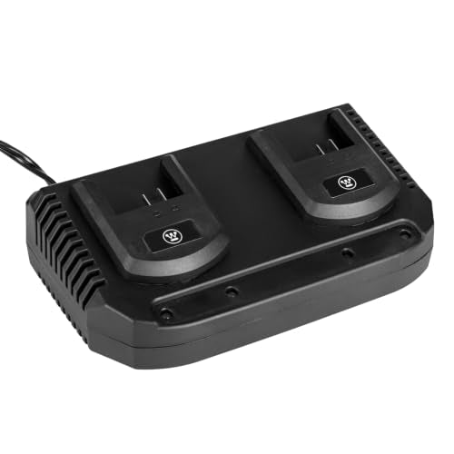 Westinghouse W24V2DP 24 Volt 2.2 Amp Dual Port Fast Charger, 120V, Universal 24V Lithium-ion Battery Charger, Compatible with Westinghouse 24V Batteries (W24V2AH, W24V4AH, W24V5AH, W24V8AH 24V) - style: Dual Port Fast Charger
