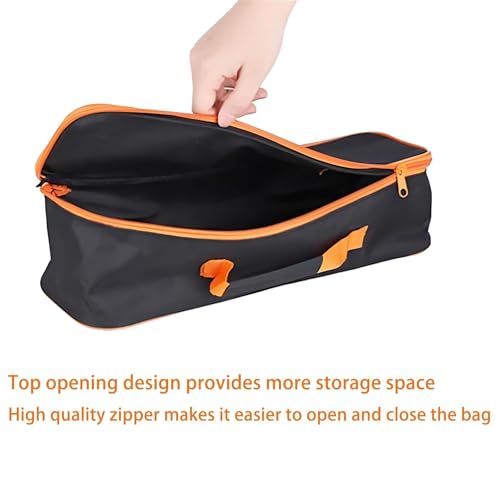 Open Top Tool Tote,Wide Mouth Open Power & Hand Tools Bags Organizer for Men Women (16 Inch) - size: 16 inch-1pcs
