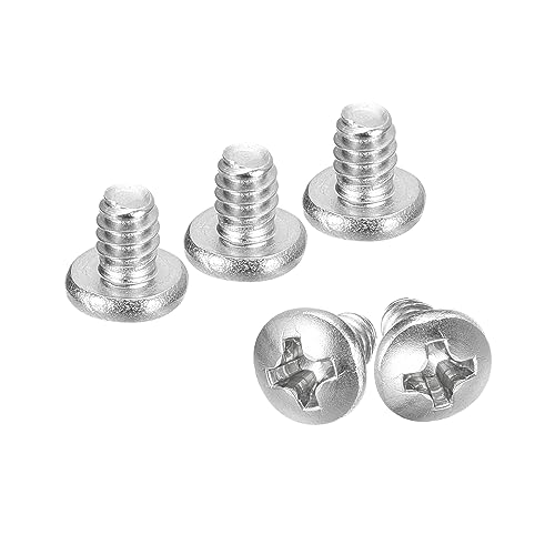 uxcell #6-32x3/16 Pan Head Machine Screws 304 SS Phillips Drive, 25 Pack - size: #6-32x3/16"