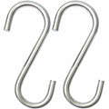 Heavy Duty S Hooks Hanging Metal Hook Large 304 Stainless Steel Diameter 5/16 in Rust Proof for Swing Hammock Garden Outdoor Tools