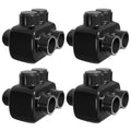 OHLECTRIC 2 Port Insulated Multi Tap Connector 2-14 AWG 4-Pack Lug