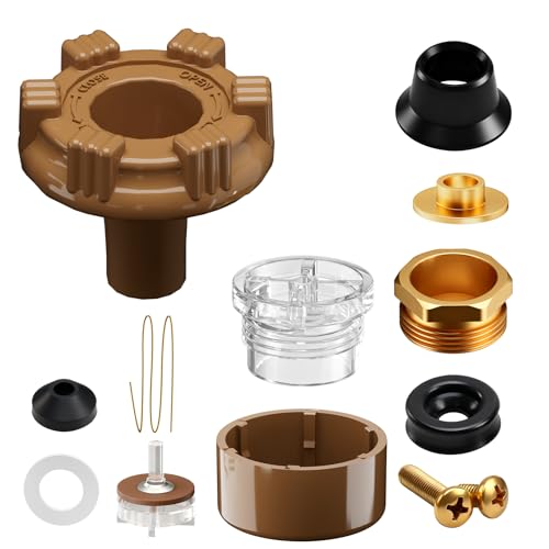 Outside Wall Faucet Repair Kit Compatible with Woodford Model 17, Sillcock Metal Wheel Handle Repair Kit Replace# RK-17MH - size: RK-17MH