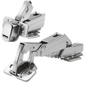 TamBee 1/2 Inch Overlay 175 Degree Cabinet Door Hinges 48mm Frameless Soft Close Lazy Susan Hinges for Corner Kitchen Adjustable,2 Pcs/1 Pair (Half Overlay) - size: 175° Half Overlay