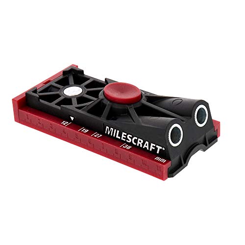 Milescraft Pocket Jig 200XCJ - Woodworking Tool Bundle with Double Barrel & Single Barrel Pocket Hole Jigs, 2" Face Clamp, Accessories