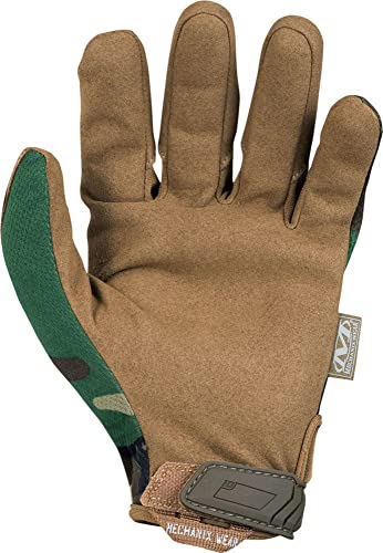 Mechanix Wear Original Woodland Camo Tactical Gloves X-Large - color: Camouflage - Woodland Camo, size: X-Large