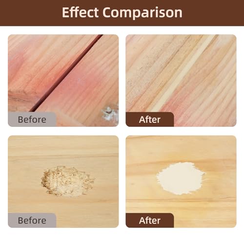Boncart Wood Filler, 9.87 OZ White Oak Wood Putty - color: 9.87OZ White Oak