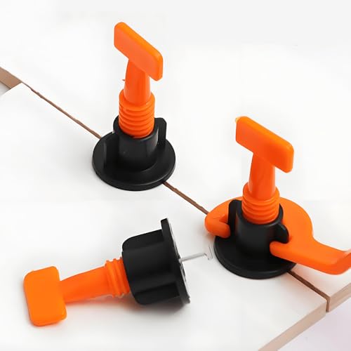 151PCS Precision Tile Leveling System - Essential Construction Tools for Achieving Perfectly Leveled Tiles with Even Spacing Throughout, Home Decor, Floor Installation Aids