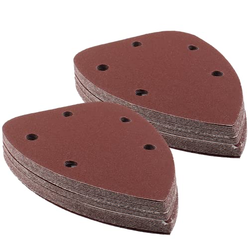 Mouse Detail Sander Sandpaper, 240 Grit, 25 Pcs - size: 240 Grit - 25 Pcs
