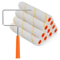 Microfiber Paint Roller Covers, 6 Inch, 3/8 Inch Nap, 10 Pack - size: 10 pcs 6" Microfiber Roller Cover