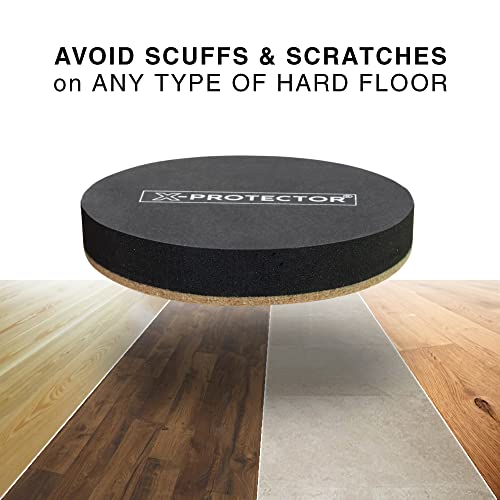 X-Protector Furniture Sliders - 8 PCS 3 1/2" Moving Pads for Any Flooring - size: 8 PCS 3.5", Any Surface
