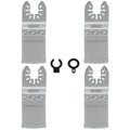 XXGO 4 Pcs Oscillating Multi Tool Diamond Blades for Grout Removal XG3304D - size: 4 Pcs Diamond Flush Cut Blades