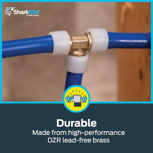 SharkBite 1-1/2 Inch Expansion Ball Valve for PEX-A Pipe, Brass Plumbing Fittings for PEX-A Tubing, UABBV41 - size: 1-1/2 in.