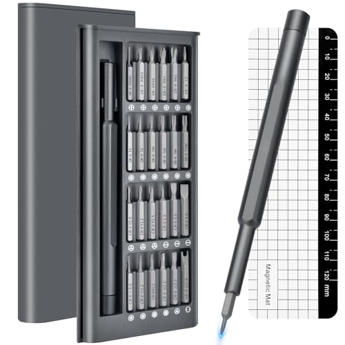 25-in-1 Mini Precision Screwdriver Set Stocking Stuffers for Men Him