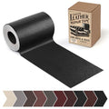 Leather Repair Patch, Self Adhesive Leather Repair Tape Kit Black - color: Black, size: Fine Grain 3 x 60 In