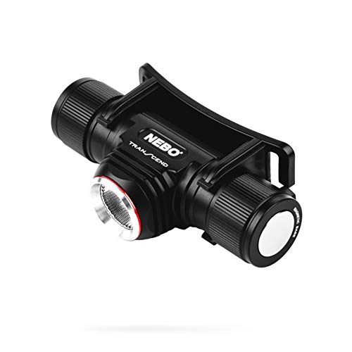 NEBO Transcend Rechargeable Headlamp | 1000 Lumens, 5 Light Modes, Detachable Magnetic Work Light, Water Resistant, Bright LED Headlight for Hiking & Camping, Includes USB Charging Cable - style: 1000 Lumen
