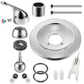 Shower Trim Kit Compatible with Delta RP54870, Lever, Chrome - color: Chrome
