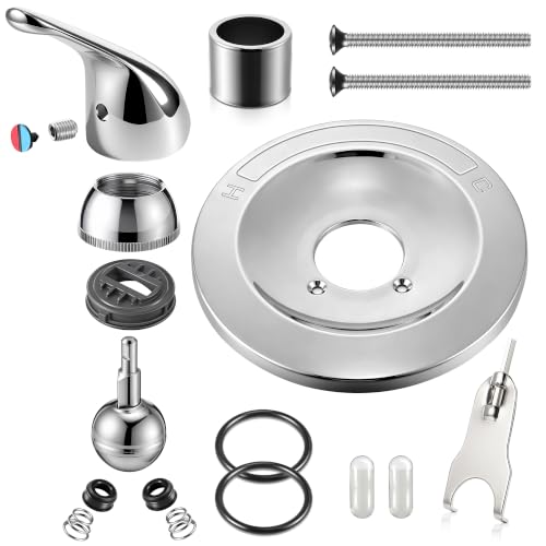 Shower Trim Kit Compatible with Delta RP54870, Lever, Chrome - color: Chrome