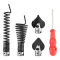 4-Piece Drain Snake Heads(7/8Inch)–Includes 4-Blade Saw Cutter,Spade Cutter&Augers–Compatible with K-1500,K-750 & 7/8"-1" Cables for 3" to 6" Pipes–Works with RIDGID,C-8,C-9,C-10 Cables - style: 22mm(7/8Inch)