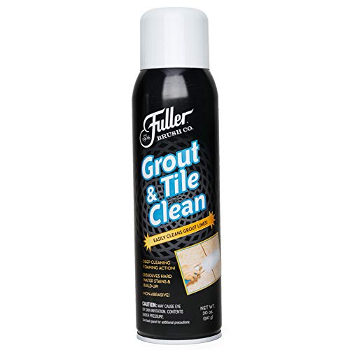 Fuller Brush Grout and Tile Clean - Multipurpose Easy-to-Use, Heavy-Duty Cleaning Spray Perfect for Build Up Dirt in The Shower Tub, Bathroom and Kitchen Tiled Floor Sink and Wall (Pack of 1) - size: 20 Ounce (Pack of 1)