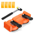 Floor Gap Fixer Tool for Floating Floors, Dual Suction Cups