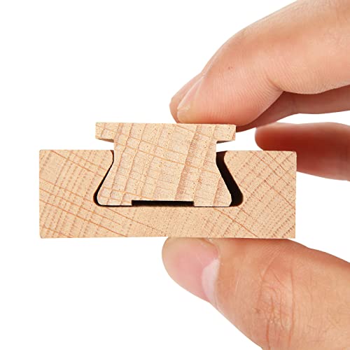 LANIAKEA 6PCS Wood Drawer Slide 16 Inches Wooden Drawer Slides Bottom Mount Center Mount Drawer Slides Replacement Part