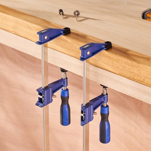 VEVOR 36" Bar Clamps for Woodworking, 4-Pack, 600 lbs Load Limit - size: 36"(4 Pack), style: Medium-Duty