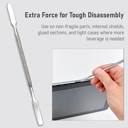 HowFixit 12-in-1 Electronics Opening Tool Kit, Professional Anti-Static Spudger Set with Plastic & Metal Pry Tools for Laptop, MacBook, PC, PS4, PS5, Xbox, Switch, Controller Repair - color: 12-in-1