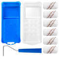 Mister Rui Paint Roller Kit, 9 Pack, 2 Inch Microfiber Paint Roller Covers - size: 2 inch (Pack of 9)