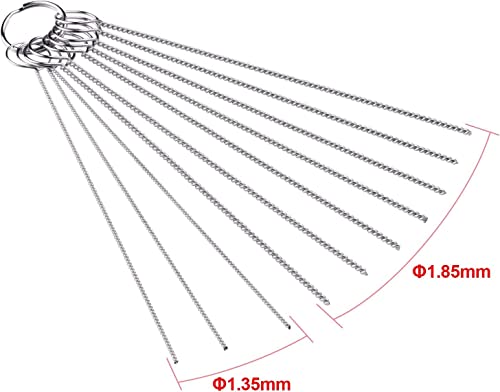 2 Set Carburetor Cleaning Kit, 13 Wires 10 Needles 5 Brushes - style: 10Needles+5Brushes+13Cleaning Wires