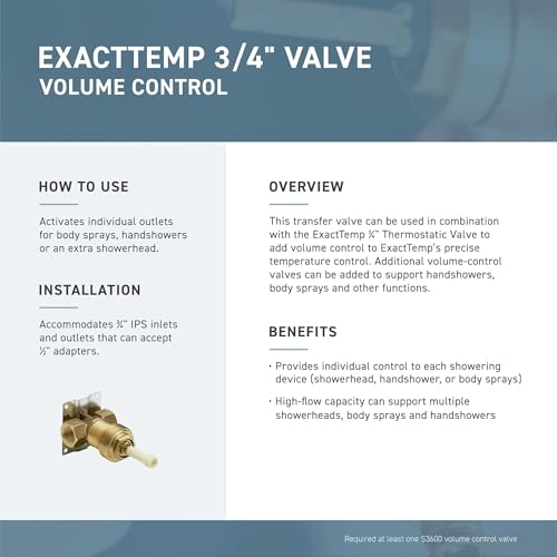 Moen T4692BG Voss Volume Control Valve Trim Kit, Valve Required, Brushed Gold - color: Brushed Gold