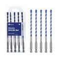5 Pack 1/4 inch Masonry Drill Bit Set,Concrete Drill Bit Set - style: 1/4"（5 Pcs）