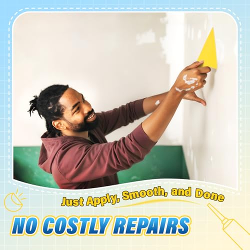 DIYSELF 9-Piece Spackle Wall Repair Kit, Fast-Drying Concrete Crack Filler - size: 9 Pack