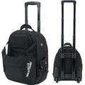 MELOTOUGH Rolling Tool Bag with Wheels,Large Heavy Duty Rolling Tool Bag for Men with 35 Pockets&Telescoping Handle for Electrician,HVAC,Construction,Technicians,Mechanic,Welder (Black) - color: Black Rolling Tool Bag