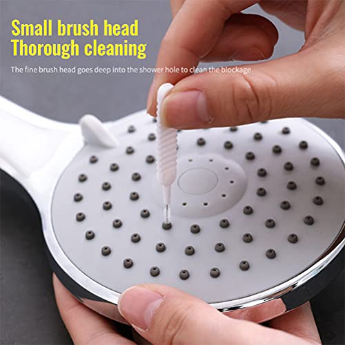 ELANE 30 Pcs Shower Head Cleaning Brush,Gap Hole Anti-Clogging Cleaning Brush,Tiny Crevice Brush for Shower Head Cleaner