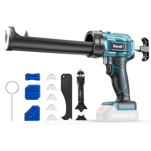 Electric Caulking Gun Compatible with 18V Makita Battery - color: Blue