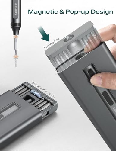 Mini Electric Screwdriver Set, 52-in-1 Precision Screwdriver Repair Kit