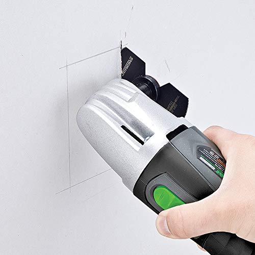 Genesis GMT15A 1.6 Amp Multi-Purpose Oscillating Tool and 19-Piece Universal Hook-And-Loop Accessory Kit with Storage Box - size: Classic 1.5 Amp