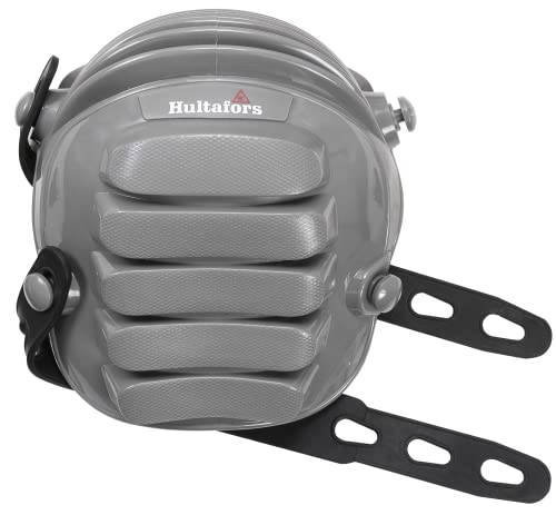 Hultafors Work Gear HT5217 All-Terrain Gel Kneepads for Work with Thick Layered Gel Cushion, High Density Closed-Cell Foam and Neoprene Padding, All-Terrain Cap Design, Flexible Rubber Straps