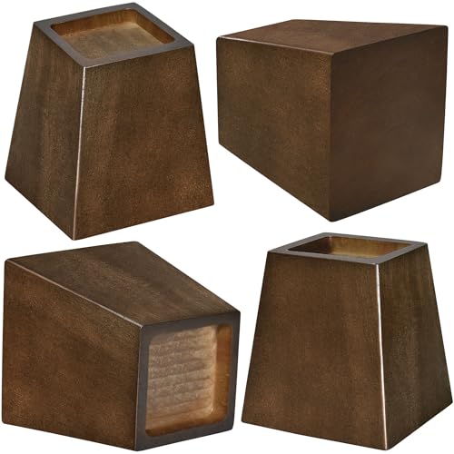 Wood Bed Risers (4 inch Pyramid) - size: 4 inch Pyramid
