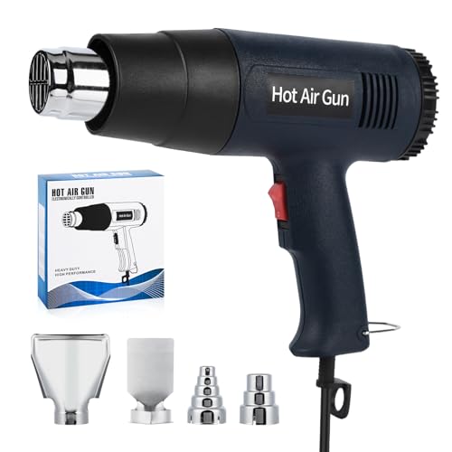 Heat Gun 1800W, Handed Hot Air Gun with 4 Nozzles for Crafting