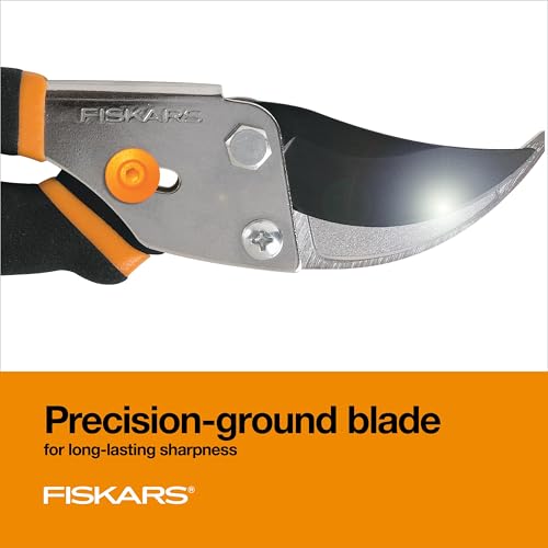 Fiskars Bypass Pruning Shears, 5/8" Cut Capacity Garden Clippers - style: Bypass Pruner