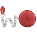 Sewing Tape Measure, Medical Body Cloth Tailor Craft Dieting Measuring Tape, 60 Inch/1.5 M Dual Sided Retractable Ruler with Push Button Round(1 Pack, Red) - color: Red 1 pack