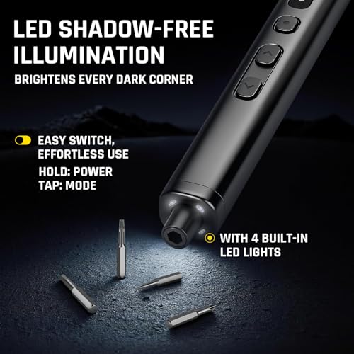 GRENPRO 78-in-1 Precision Cordless Electric Screwdriver, with LED Display - color: Gray