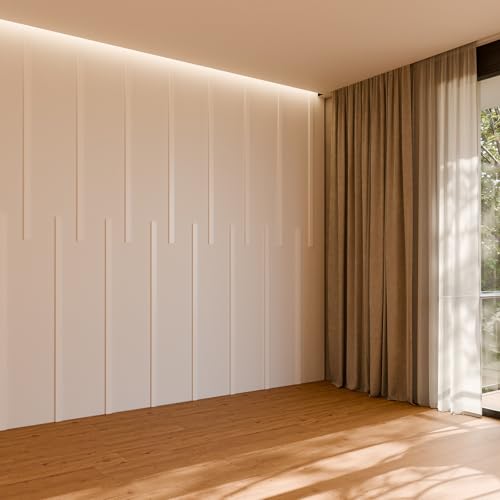Pangda Peel and Stick Wall Molding Kit,Simple Style - style: Simple Style